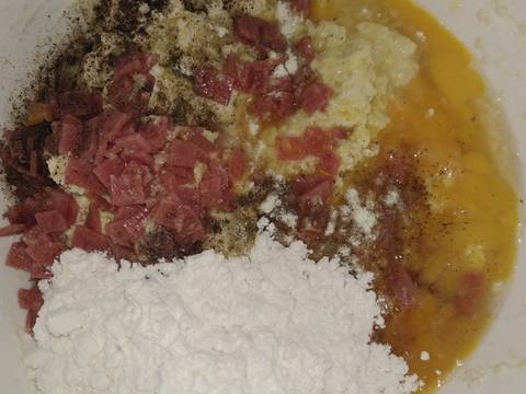 Perkedel Tahu Isi Smoked Beef recipe step 5 photo