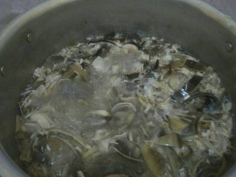 Lotek jantung pisang recipe step 2 photo