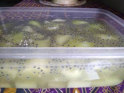 Es melon segar tanpa sirup