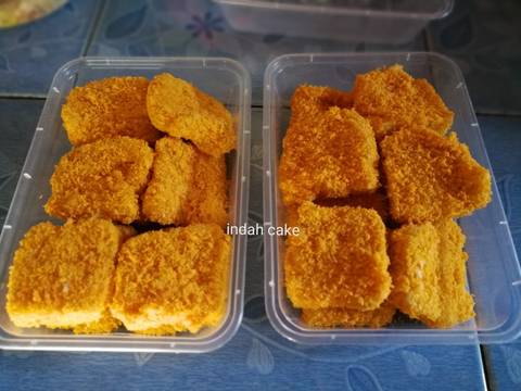 Pisang nugget lembut