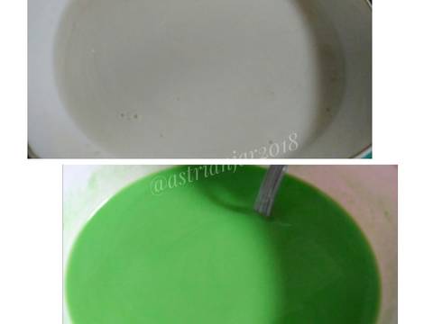 Talam Jagung Pandan recipe step 2 photo