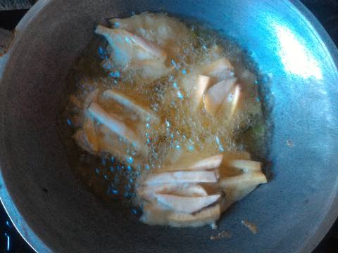 Ubi goreng tepung (Godo telo) recipe step 4 photo