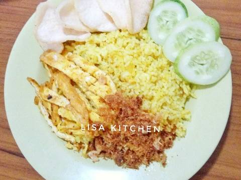 #8 Nasi kuning sangrai #SeninSemangat