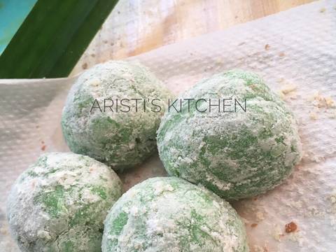 Mochi pandan dg Filing Kacang Tanah recipe step 5 photo