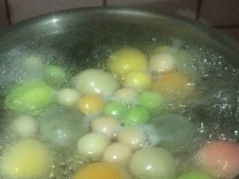 Ronde jahe rasa buah isi wijen recipe step 2 photo