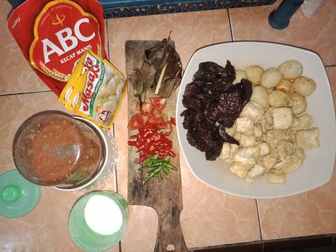 Empal Puyuh Tahu bumbu pedas recipe step 3 photo
