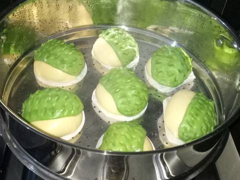 Pao Durian / Durian Steamed Bun recipe step 23 photo