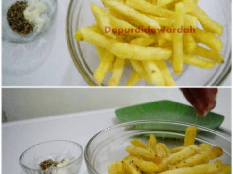 Membuat Kentang Goreng Renyah Ala KFC Anti Gagal recipe step 7 photo