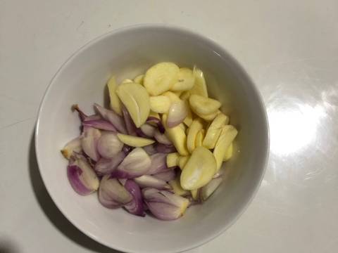 Oseng Mercon Kikil Tempe recipe step 1 photo