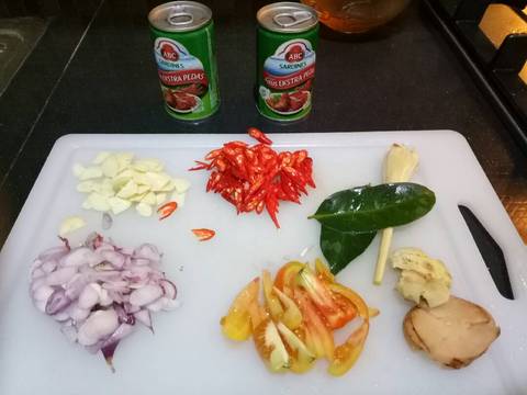 Sarden kalengan ABC recipe step 1 photo