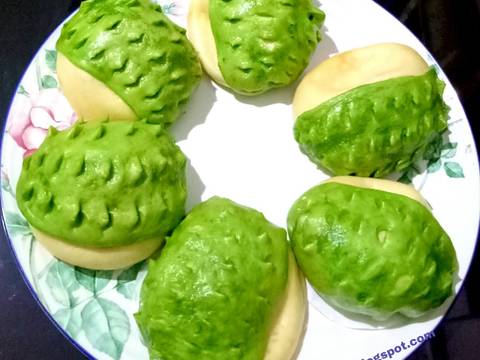 Pao Durian / Durian Steamed Bun recipe step 23 photo