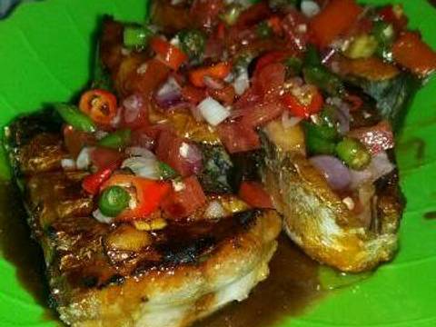Tenggiri Bakar Kecap & Sambal Matah recipe step 6 photo
