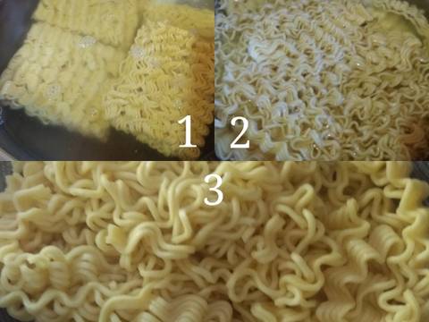 Mie Goreng Rendang Teri recipe step 2 photo