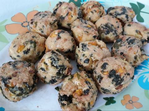 Tahu Bulat Sayur Bayam dan Wortel recipe step 4 photo