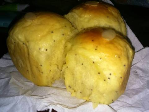 Roti sobek ubi cilembu with poppy seed recipe step 5 photo