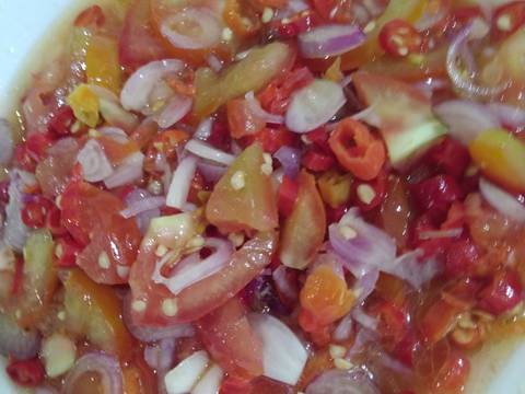 Ikan Cuwe Sambal Dabu Dabu recipe step 4 photo