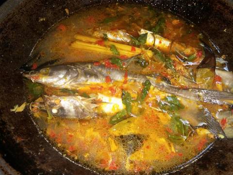 Pindang baung sungai recipe step 4 photo