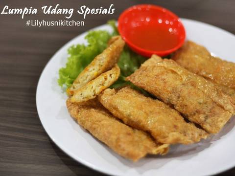 Lumpia Udang Kulit Tahu #seninsemangat recipe step 4 photo
