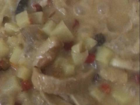 Sambel Goreng Kentang Krecek (Rambak Sayur) recipe step 7 photo
