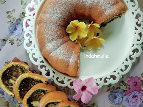 Butter Marble Cake (Marmer Cake by Law Thomas)