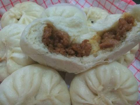Pao Kacang Tanah dan Bakpao Ayam Kecap recipe step 11 photo