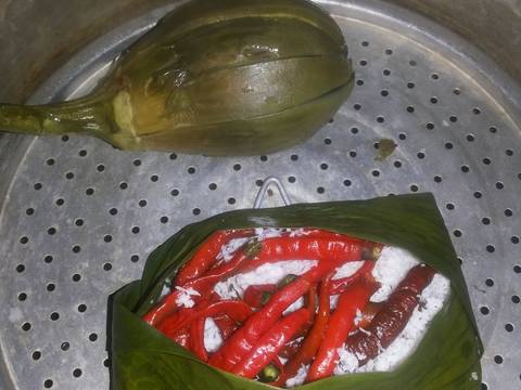 Sambal Lodeh Terong Terasi recipe step 2 photo