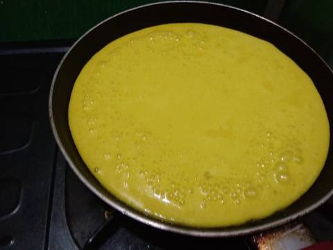 Kue Bika Ambon teflon mudah & irit recipe step 6 photo