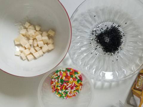 Onde ubi /dong zhe isi keju/seres/ubi selasih recipe step 5 photo