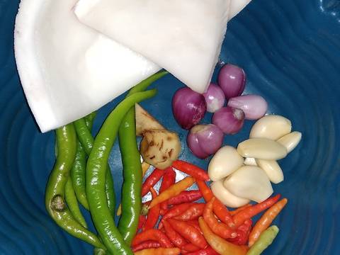 Botok lamtoro super pedas recipe step 1 photo