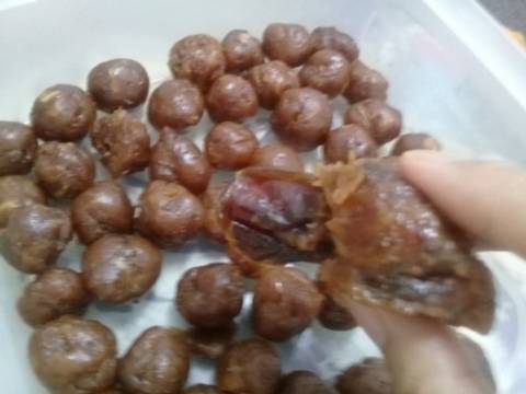 Dodol Kurma isian Nastar recipe step 4 photo