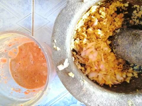 Sambal Serai Bangka langkah memasak 2 foto