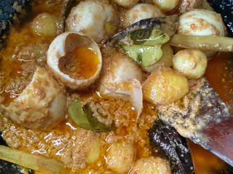 Rendang Telur + Kentang recipe step 7 photo