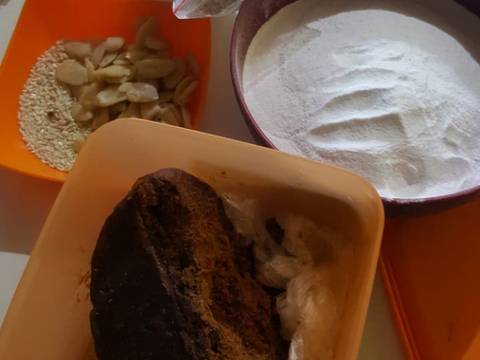 Soerabi kenari wijen#5resepterbaruku recipe step 1 photo