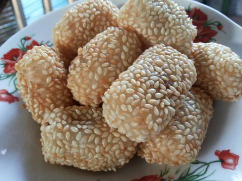 Mochi Goreng / Onde Kue Keranjang recipe step 7 photo