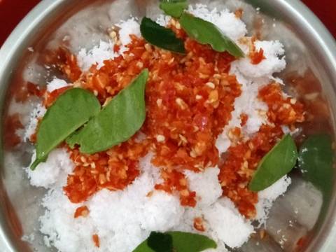 Urab Sayur Rebon recipe step 1 photo