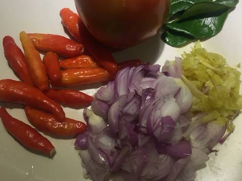 Sambal Roa Kering super Spicy recipe step 1 photo