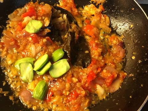 Oseng Mercon Pete recipe step 2 photo
