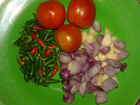 Sambal petei+ pokak recipe step 3 photo