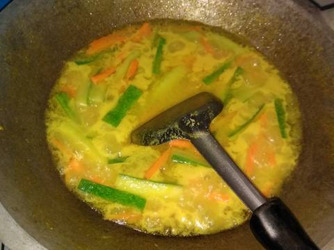 Acar Kuning Ikan Salam #BikinRamadanBerkesan recipe step 6 photo