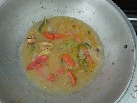Mangut tenggiri asap (tanpa santan) recipe step 4 photo