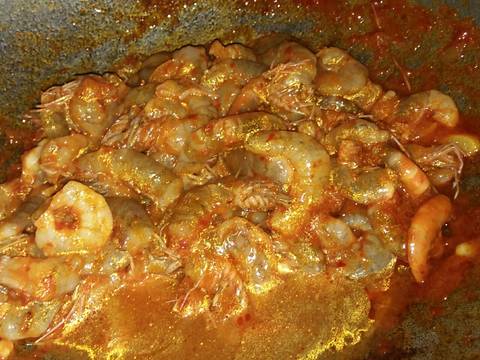 Udang Sambalado a.k.a udang Masak Habang recipe step 4 photo