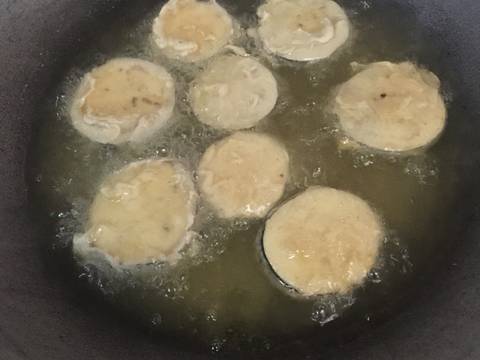 Terong Tepung Krispy dan Sambal Korek recipe step 3 photo