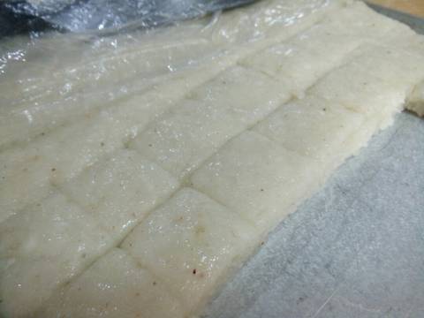 Gemblong unti siram santan recipe step 5 photo