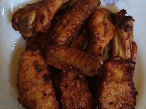Sayap Ayam dan tempe bacem recipe step 4 photo