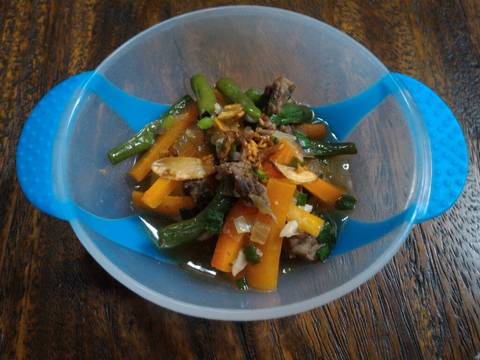 Selat Solo ber-Kuah Bistik (daging Iris) ala Benz recipe step 8 photo