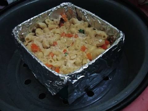 Macaroni Schotel Rice Cooker