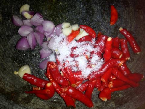 Botok lamtoro,teri,tempe recipe step 3 photo