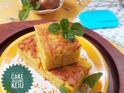 437. Cake Jagung Keju #RabuBaru #BikinRamadanBerkesan