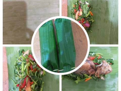 Pepes peda kangkung recipe step 3 photo
