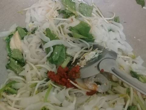 Kwetiau goreng belacan recipe step 2 photo